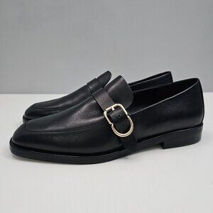 NEW 3.1 Phillip Lim Alexa Monkstrap Loafer Womens EU 40 Black Leather Designer